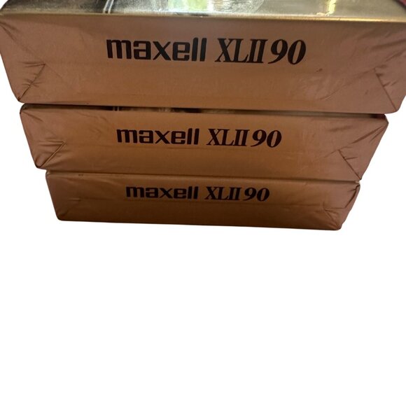 Maxell XLII 90 High Bias Audio Cassette Tapes 3-Pack 90 Minutes - Picture 4 of 4